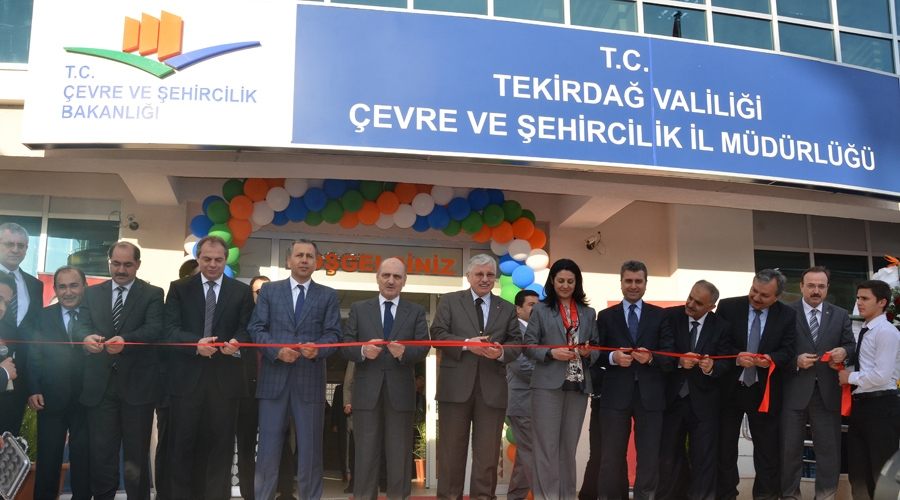 Çevre ve Şehircilik İl Müdürlüğü Yeni Hizmet Binası açıldı