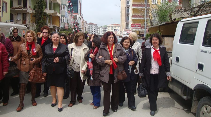 İl Kadın Kolları üyeleri Çerkezköy’de toplandı