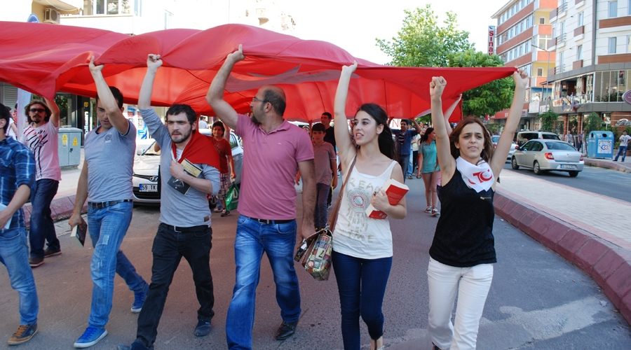  Trakya’da ‘Gezi’ protestosu