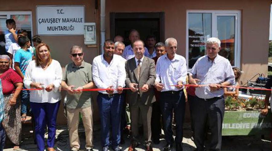 Çavuşbey mahalle muhtarlığı binası açıldı