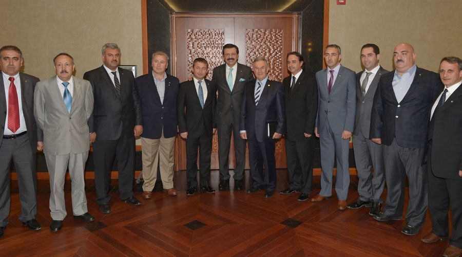  TOBB Başkanı Hisarcıklıoğlu’nu ziyaret ettiler