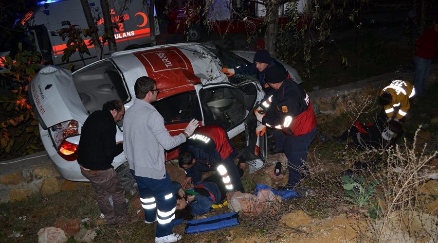  Keşan’da feci kaza: 1 ölü 4 yaralı
