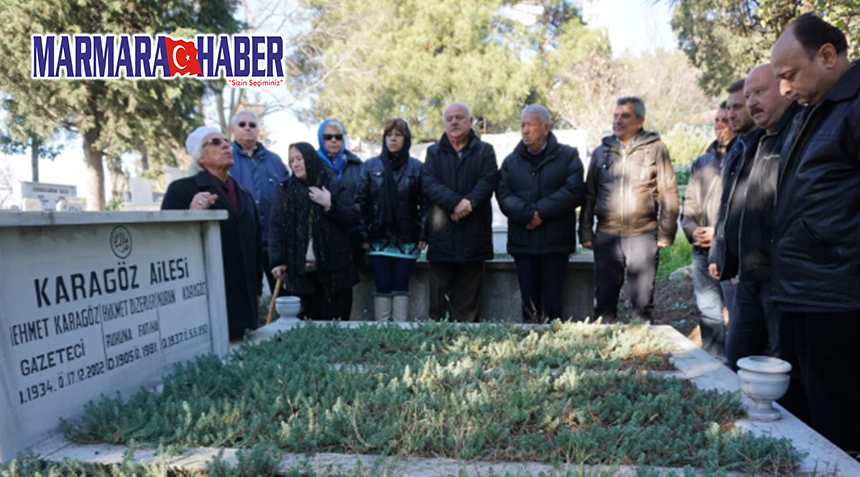 Mehmet Karagöz mezarı başında anıldı