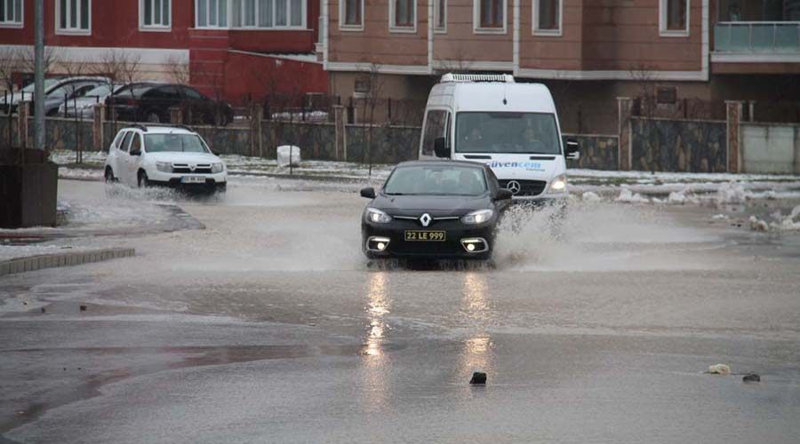 Sağnak yağış Edirne