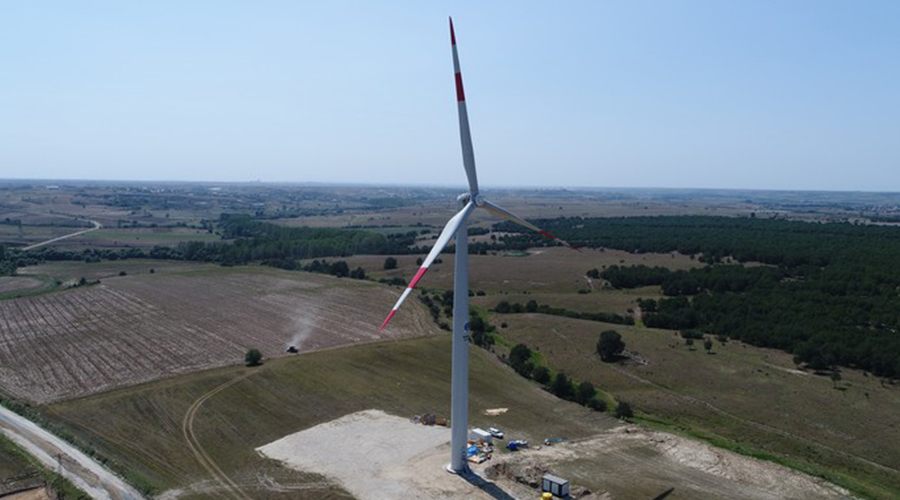 Rüzgar Gülü Enerji Santrali faaliyete geçiyor