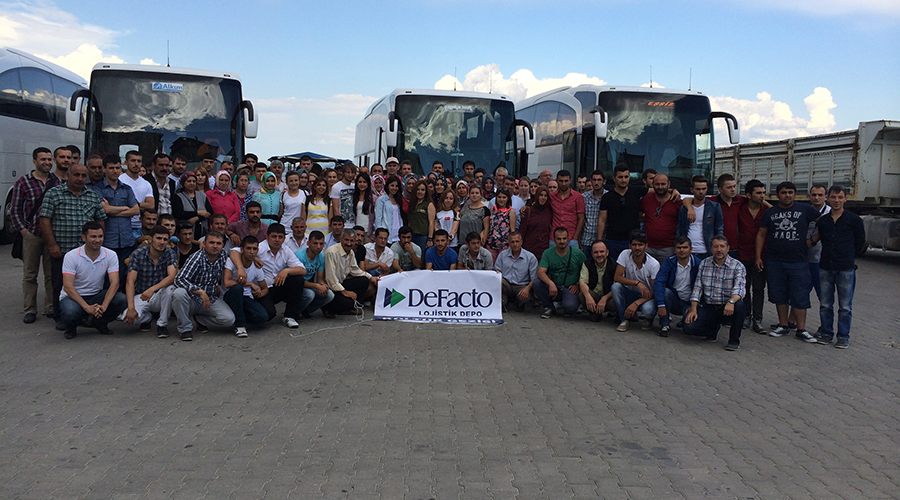 180 DeFacto çalışanı Çanakkale