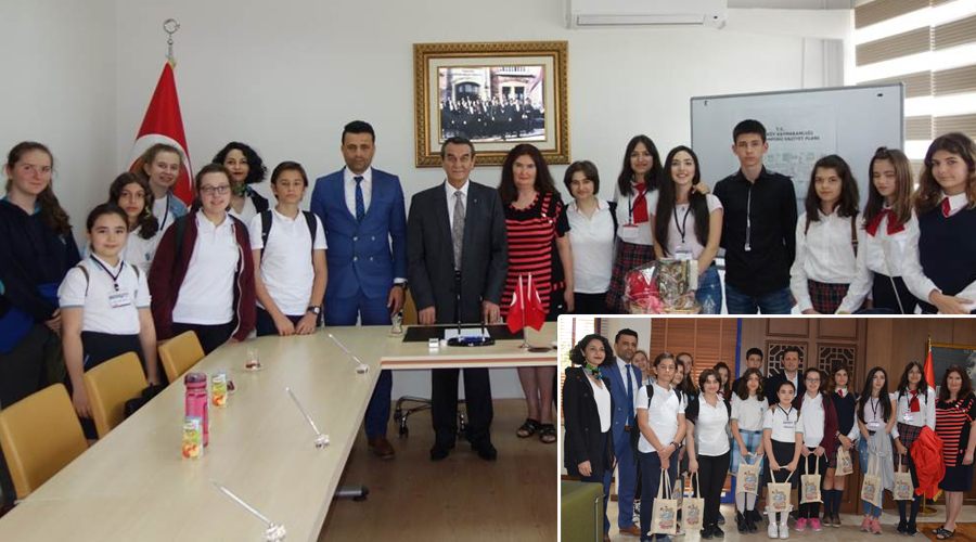 Bulgaristanlı öğrenci ve öğretmenler Çerkezköy