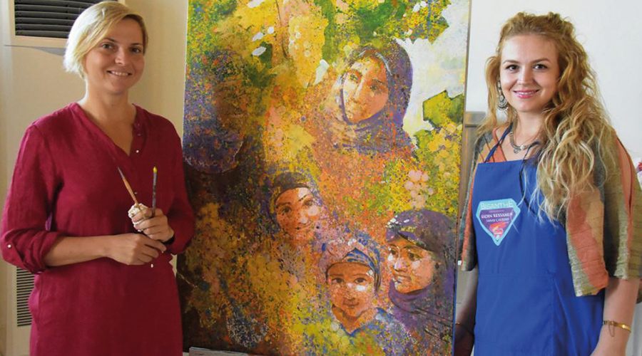 Uluslararası Kadın Ressamlar Çalıştayı başladı