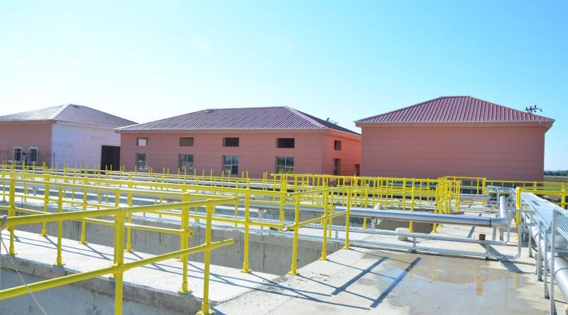 Babaeski Belediyesi atık su arıtma tesis inşaatı devam ediyor 