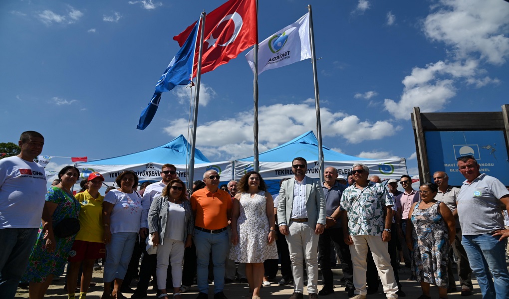 Tekirdağ’da mavi bayraklı plaj sayısı 8’e çıktı