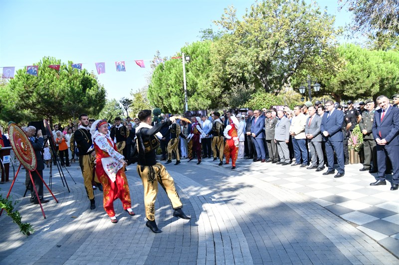 Atamızın Tekirdağ’ı ziyareti ve Harf İnkılabının 96'ncı yılı törenle kutlandı