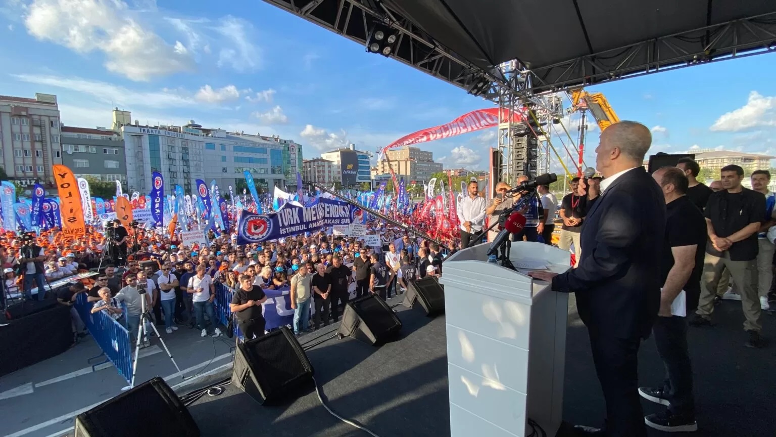 Türk-İş’ten Vergide Adalet İstiyoruz mitingi