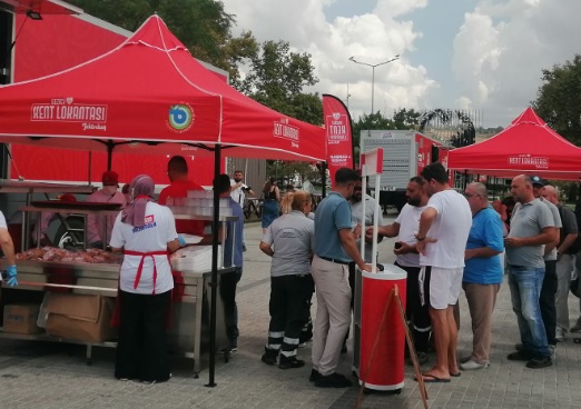 Gezici Kent Lokantası Süleymanpaşa’da kuruldu