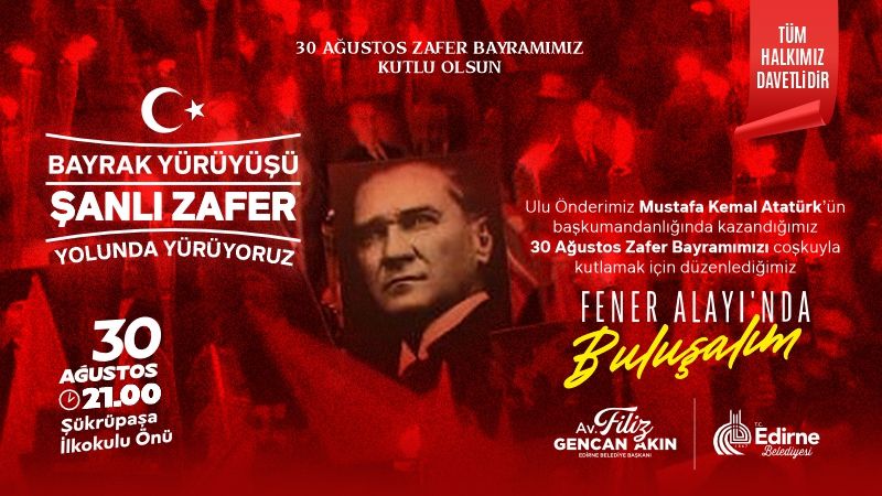 Zafer Yürüyüşüne davet etti