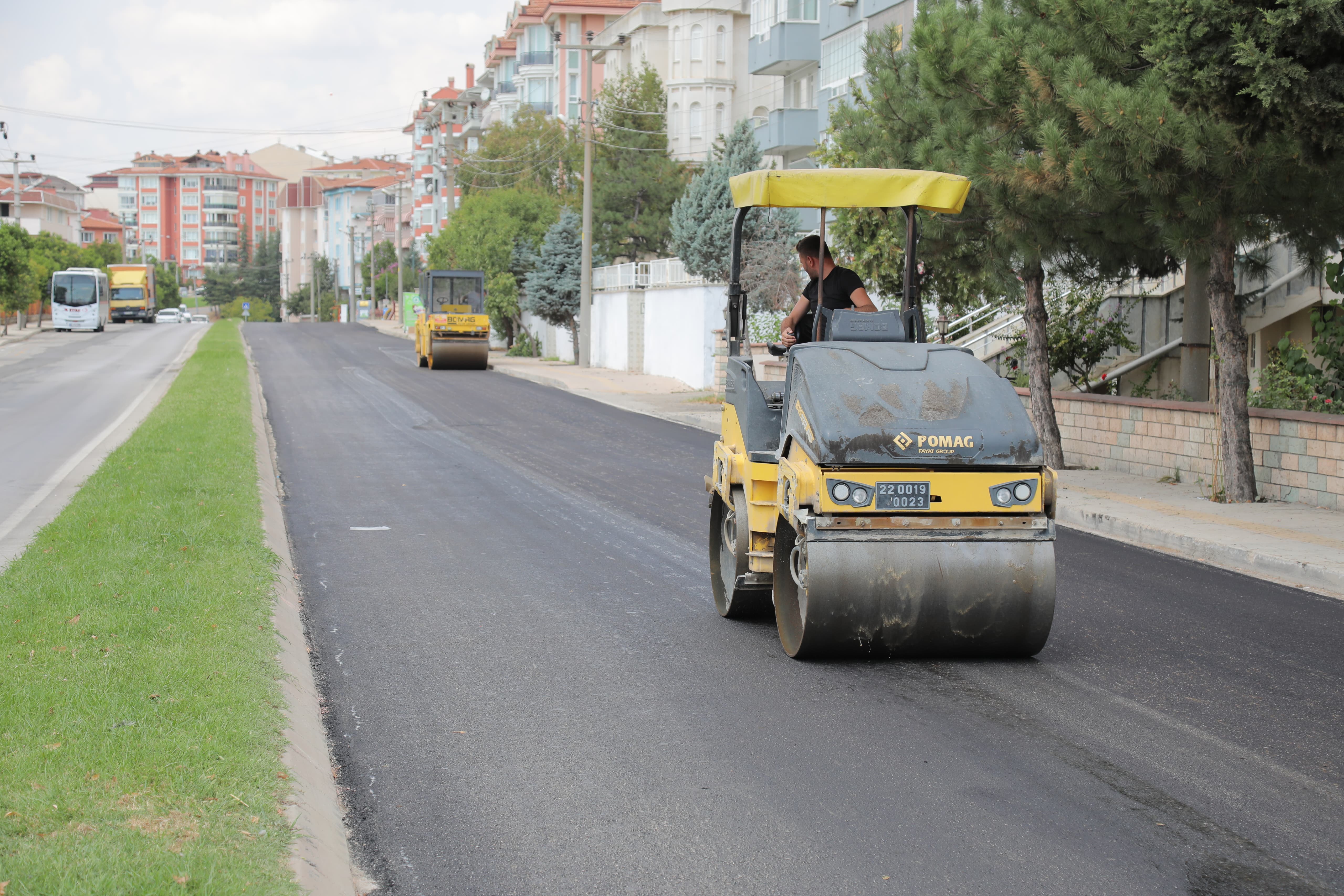 İbrahim Ay Caddesi yenileniyor