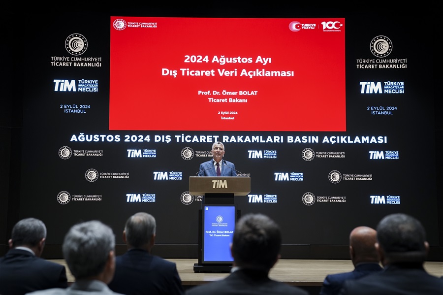 “Tüm zamanların en yüksek ağustos ayı ihracat rakamına ulaşıldı”