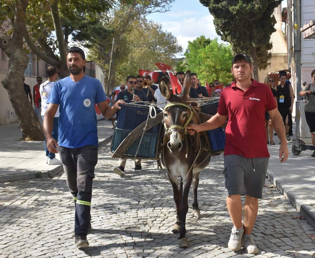 Şarköy Bağ Bozumu Şenliği, renkli görüntülere sahne oldu