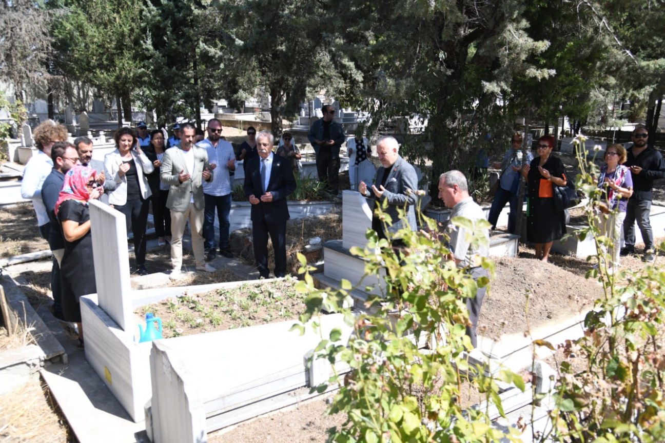 Rasim Ergene ve Harun Yalçın kabirleri başında anıldı