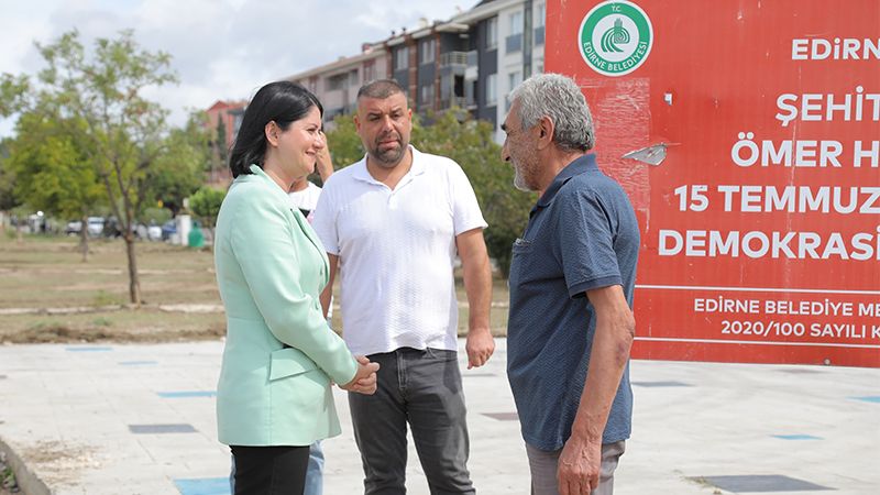 Yenileme çalışmalarını yerinde inceledi