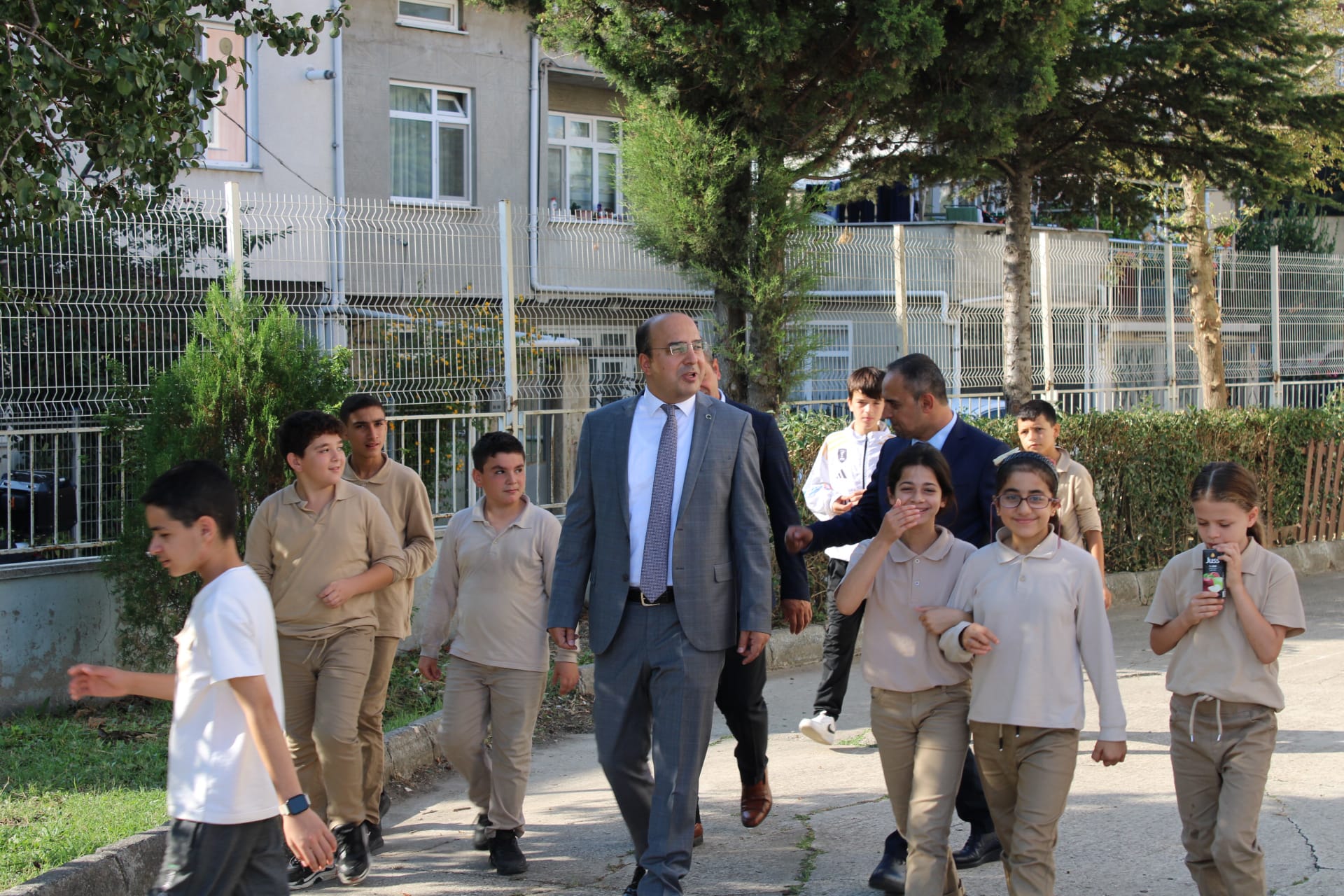 Kaymakam Duman’dan İmam Hatip Ortaokulu’na ziyaret