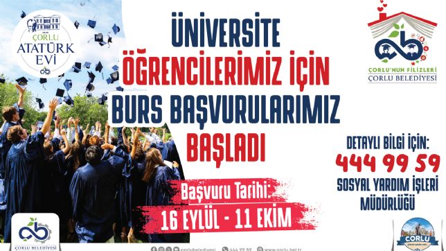 Yükseköğrenim Burs Yardımı başvuruları başladı