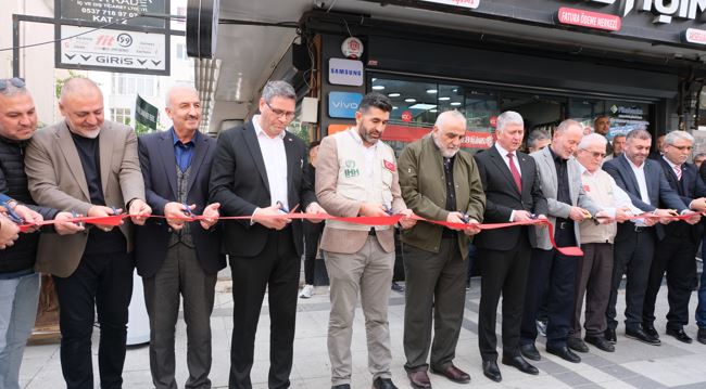 İHH Çerkezköy Temsilciliği’nin yeni ofisi açıldı