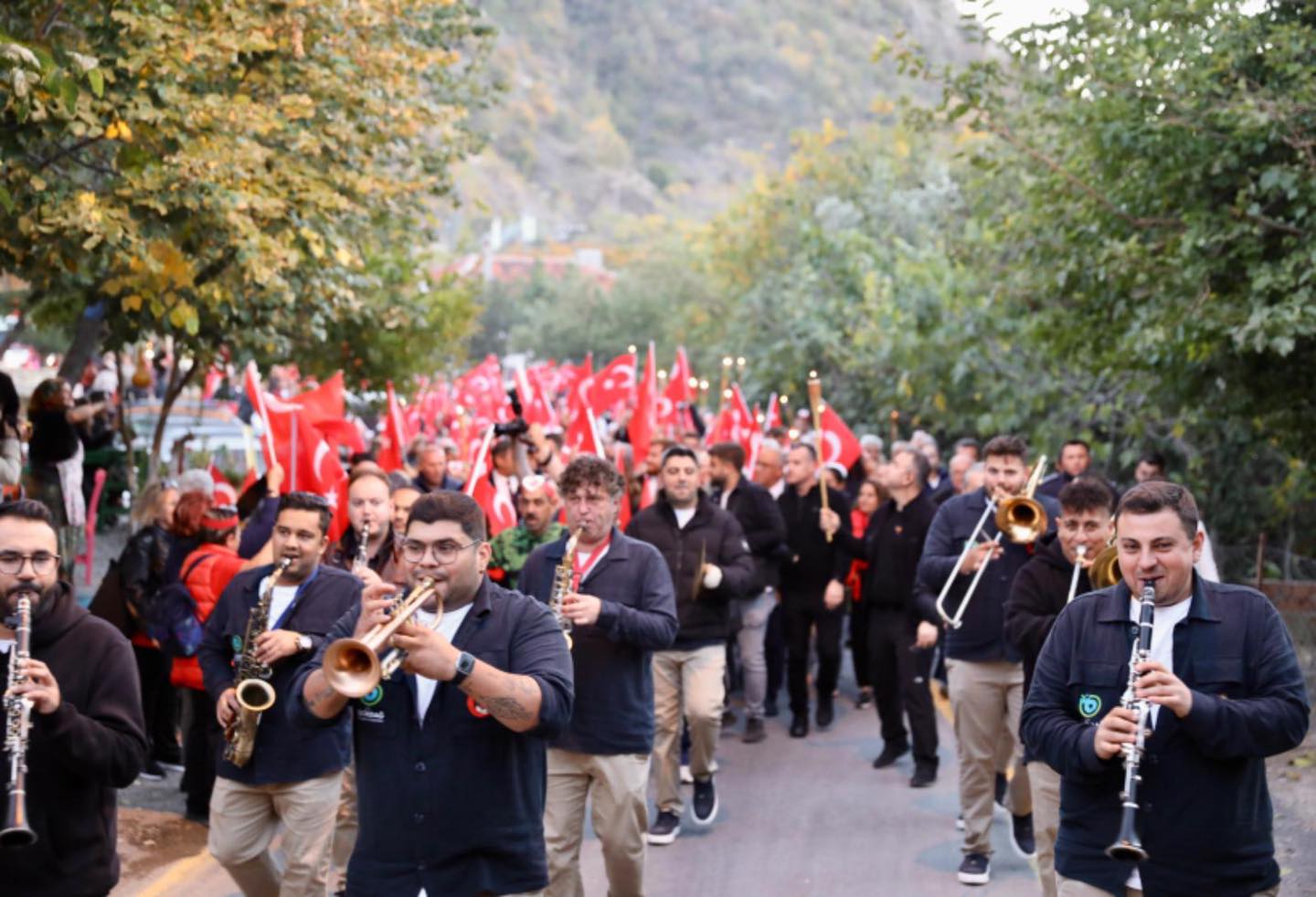 Cumhuriyet coşkusunu doyasıya yaşadılar