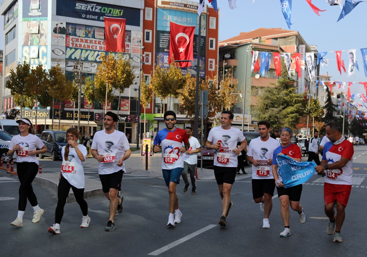 Cumhuriyet Koşusu’nun bu yıl 10’uncusu düzenlendi