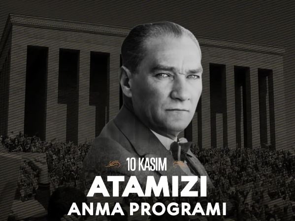 Atamızı anma programı düzenlenecek