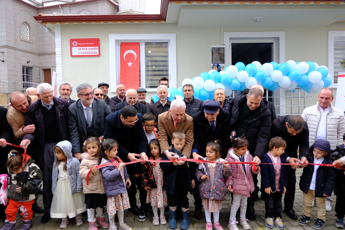 Şener Şahin 4-6 yaş Kur'an Kursu açıldı