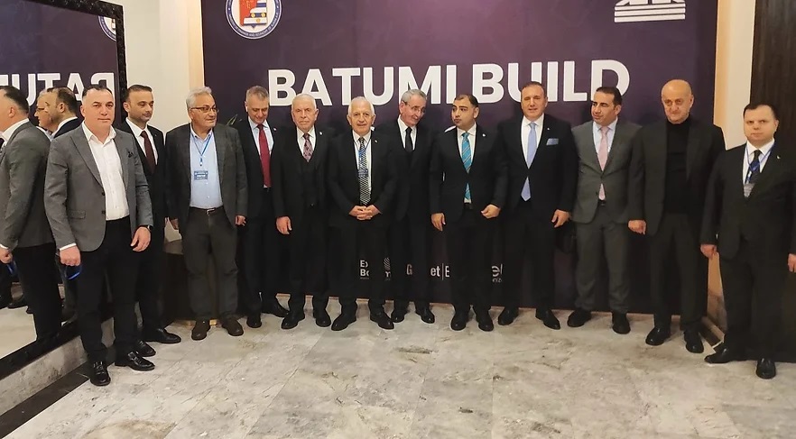 Edirne TSO heyeti, Batumi Build 2024 Fuarı’nda