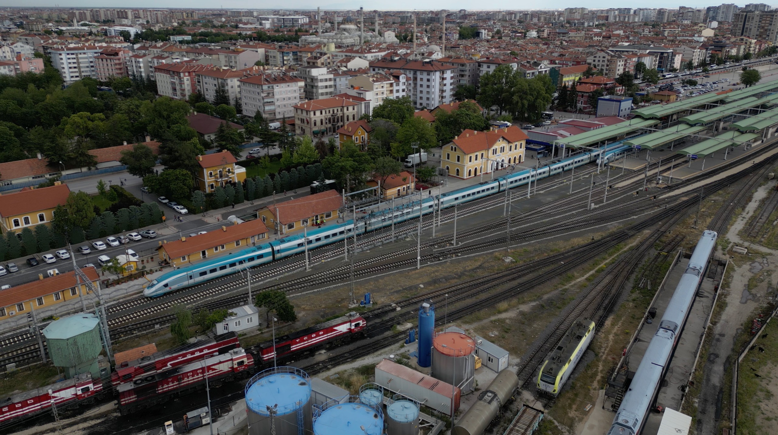 Edirne - Gaziantep arası kesintisiz hızlı tren hattı