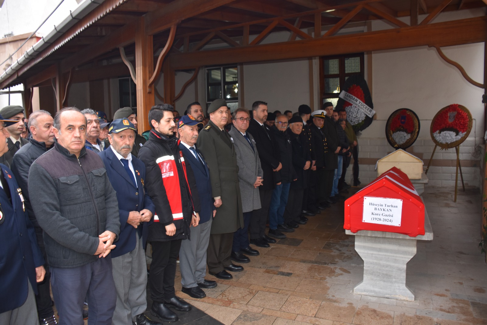 Kore Gazisi Baykan sonsuzluğa uğurlandı