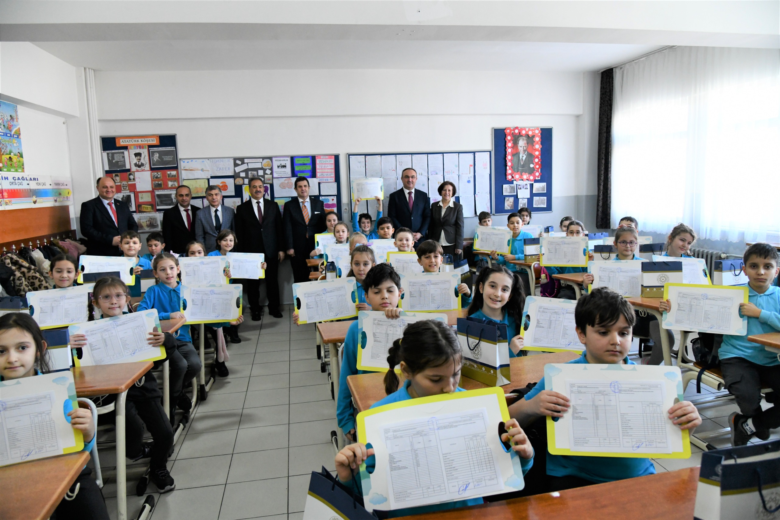 Tekirdağ’da karne heyecanı