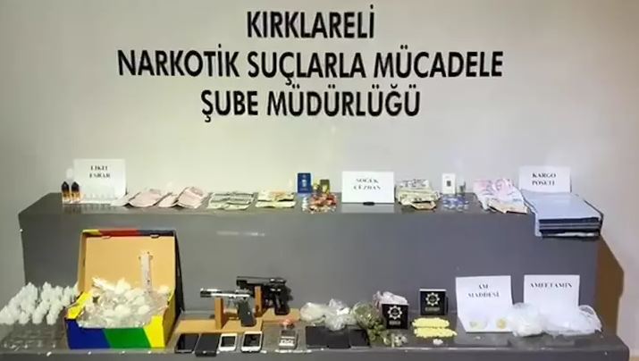 Kırklareli merkezli 5 ilde uyuşturucu operasyonu: 30 tutuklama