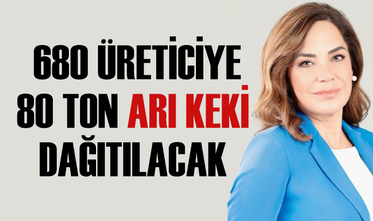 680 üreticiye 80 ton arı keki dağıtılacak