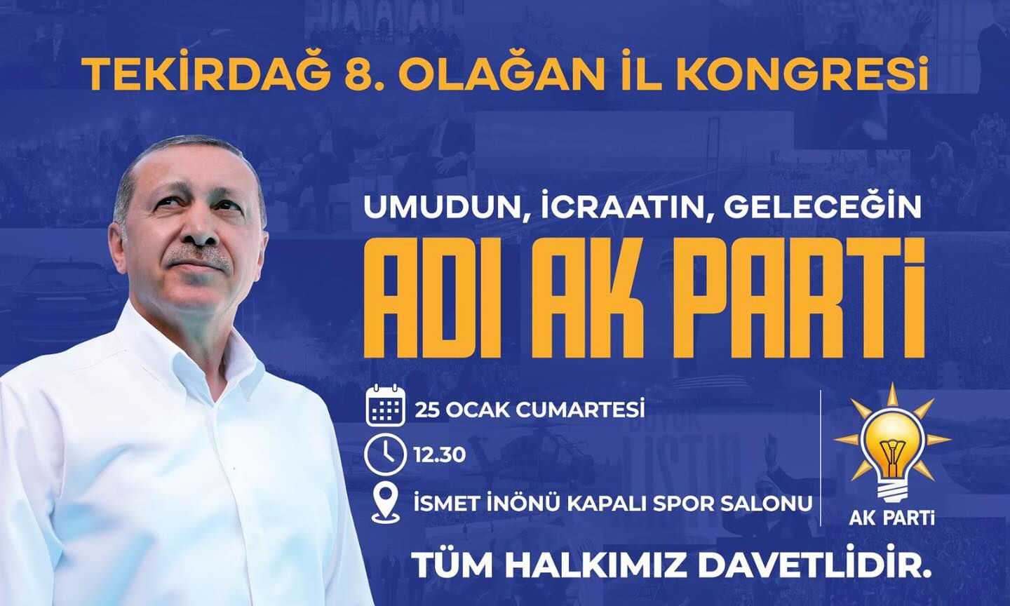 AK Parti, 8. Olağan İl Kongresi, Cumartesi günü yapılacak