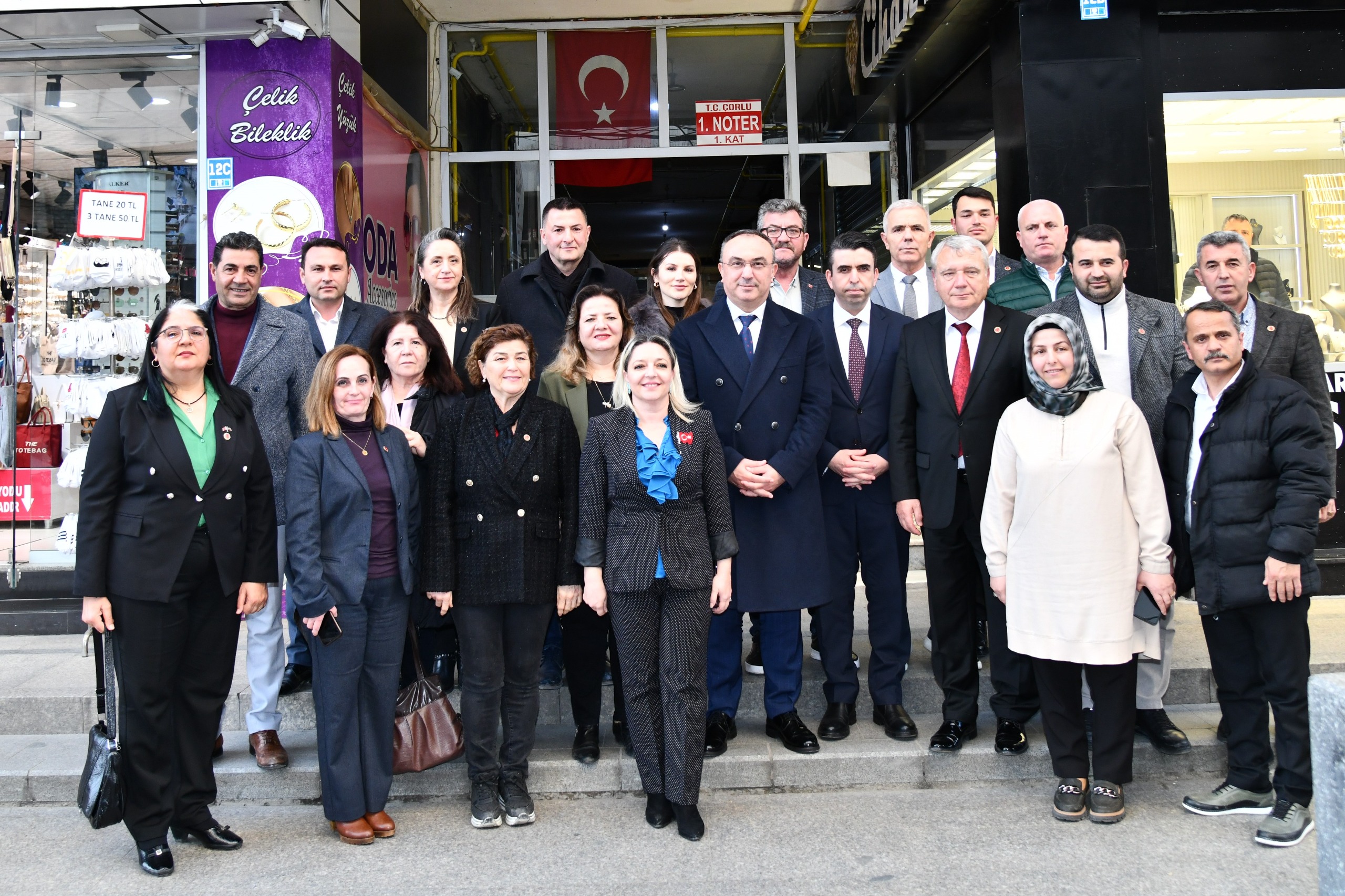 Vali Soytürk, Çorlu’da çeşitli ziyaretlerde bulundu