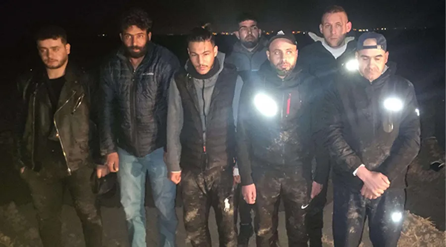Edirne’de 12 kaçak göçmen daha yakalandı 