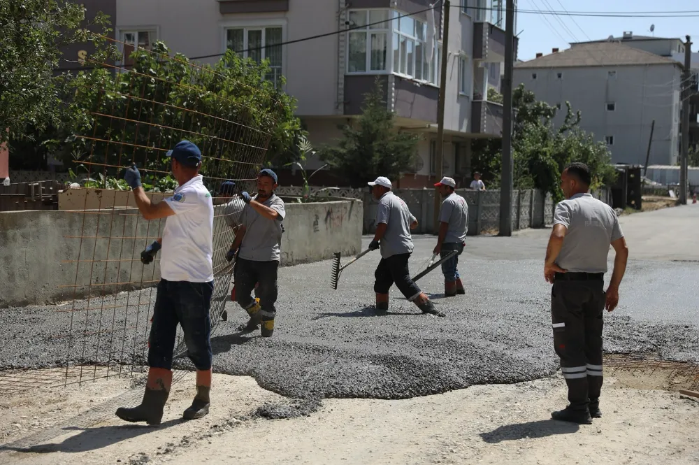 Kapaklı’da üst yapı çalışmaları devam ediyor