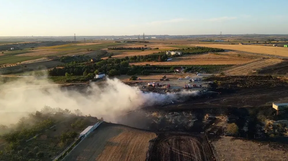 8 yangına 57 personel ve 23 araçla müdahale