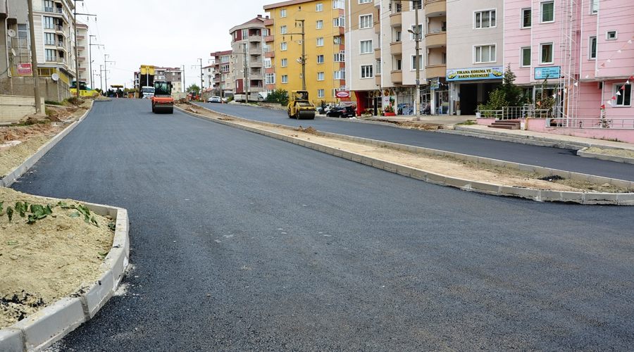 Bahriye Üçok Bulvarı asfaltlandı