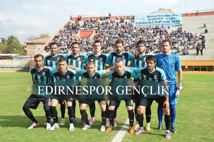 Edirnespor Gençlik Kulübü galip 