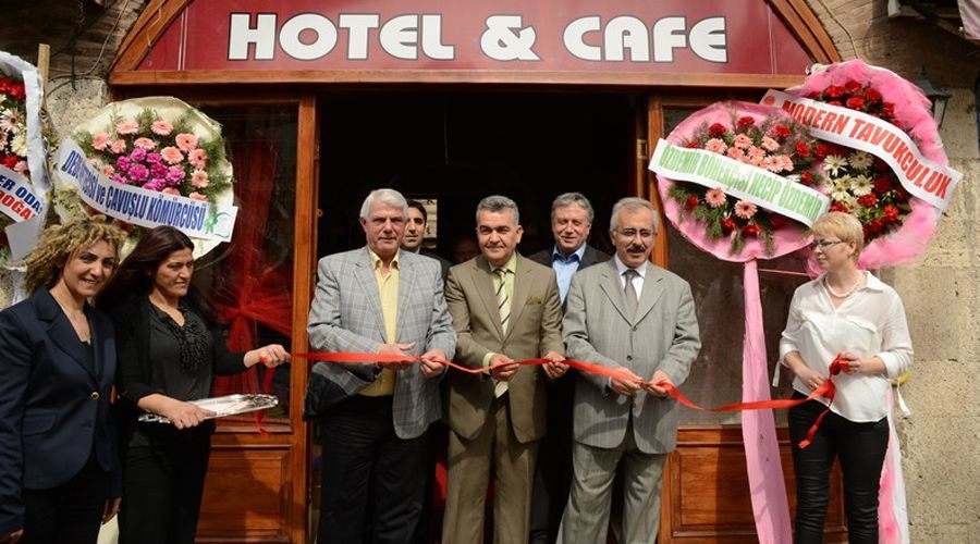 Taşhan Hotel törenle açıldı 
