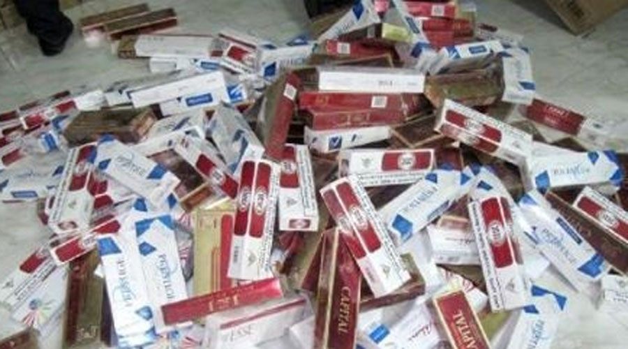  Bin 220 paket kaçak sigara ele geçirildi