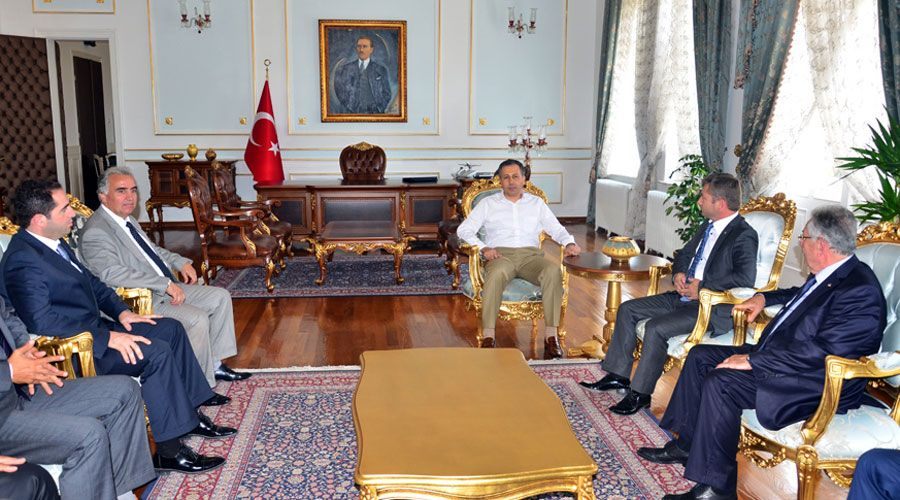  Başkan Kozuva, Vali Yerlikaya’yı ziyaret etti