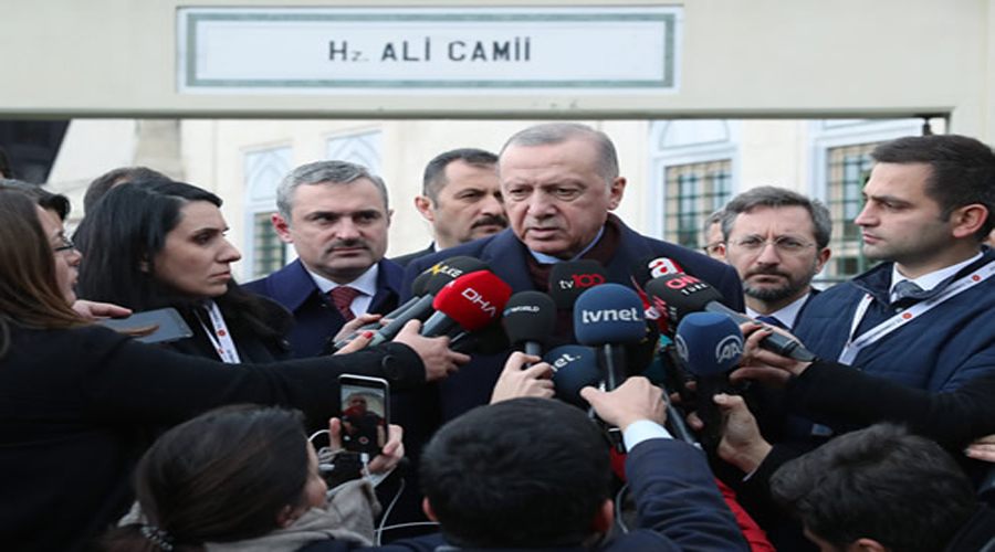 Cumhurbaşkanı Erdoğan, Cuma namazını Hazreti Ali Camii