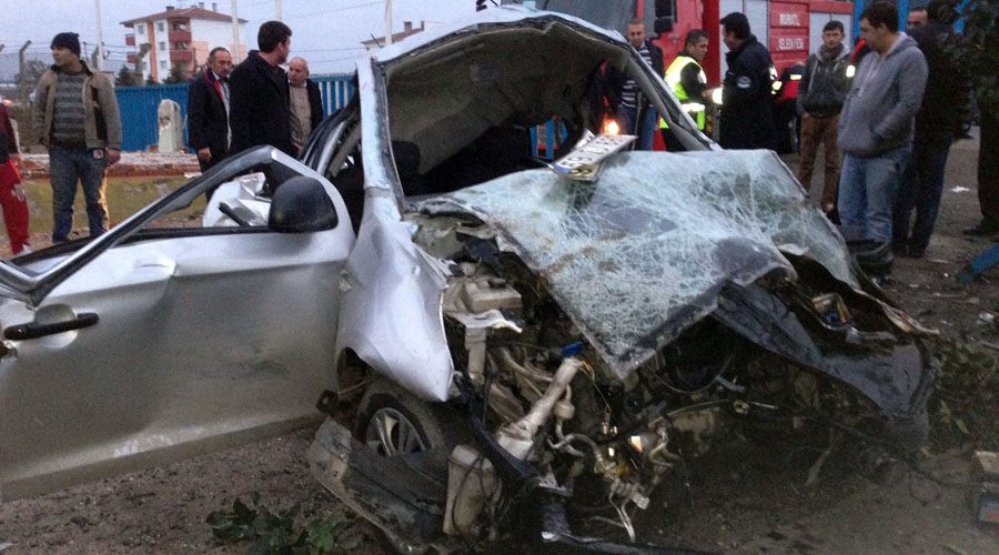  Muratlı’da feci kaza: 2 ölü