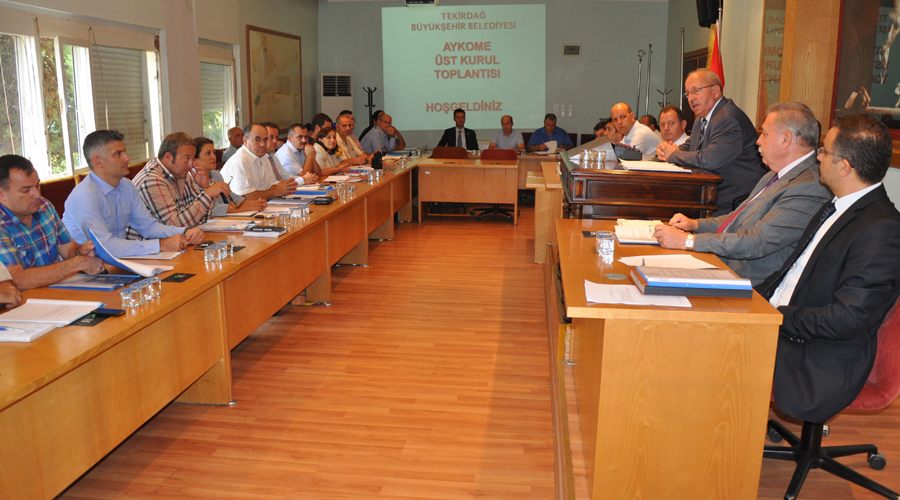 Büyükşehir altyapı koordinasyon kurulu toplantısı yapıldı 