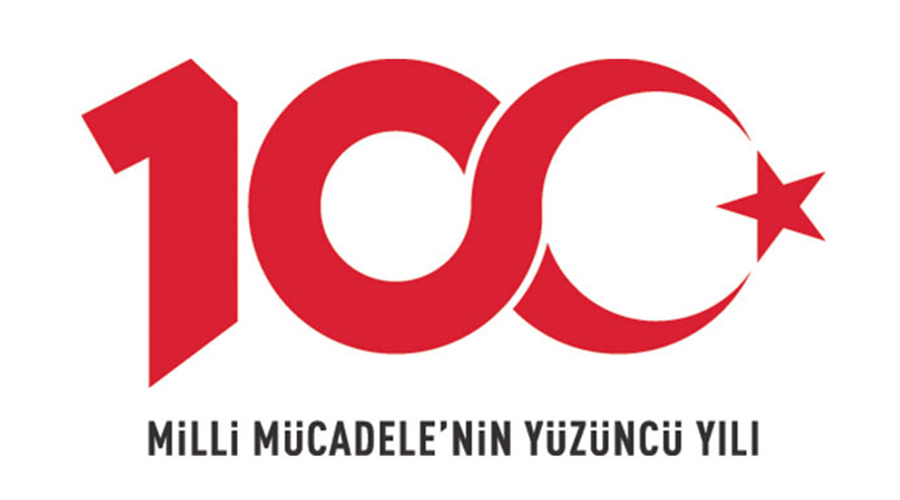 Milli mücadelenin 100. yılına özel logo